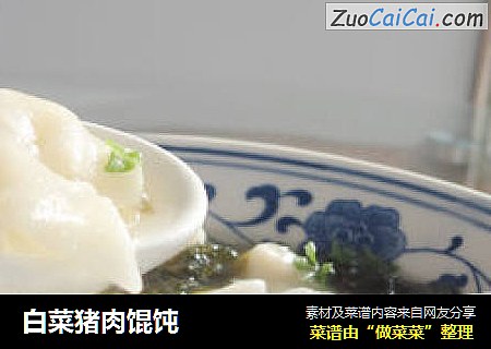 白菜猪肉馄饨