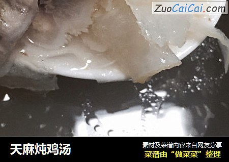 天麻炖鸡汤