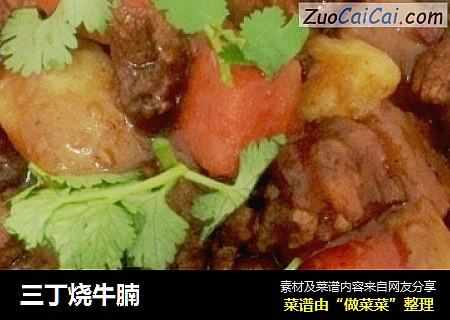三丁烧牛腩