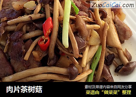 肉片茶树菇