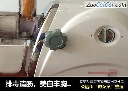 排毒清肠，美白丰胸佳饮——木瓜乳酸饮