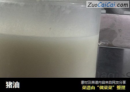 猪油