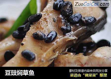 豆豉焖草鱼