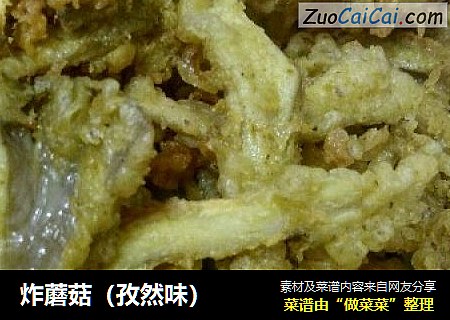 炸蘑菇（孜然味）