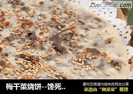 梅干菜烧饼--馋死人，捧个大饼我最帅