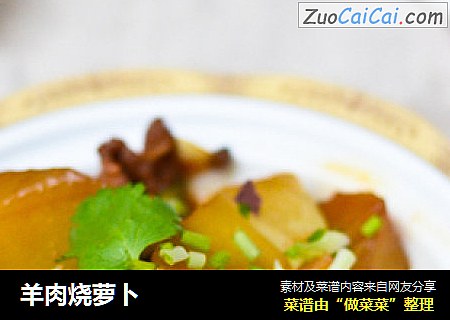 羊肉烧萝卜