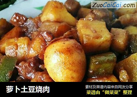 萝卜土豆烧肉