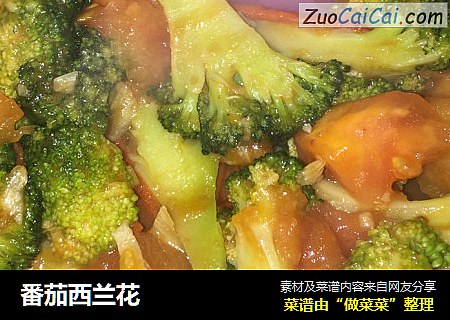 番茄西兰花