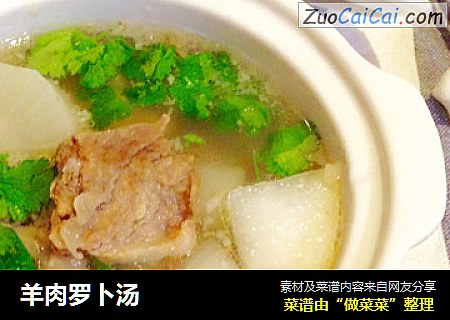 羊肉罗卜汤