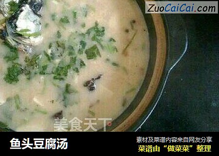鱼头豆腐汤