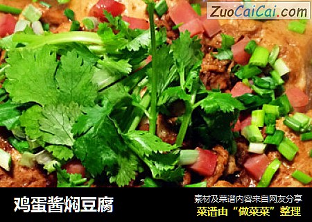 鸡蛋酱焖豆腐
