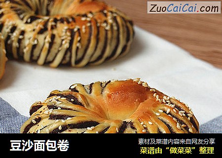 豆沙面包卷
