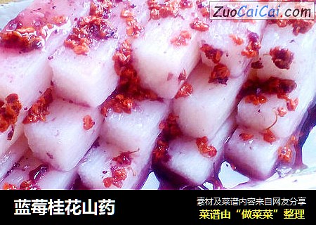 蓝莓桂花山药