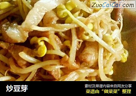 炒豆芽