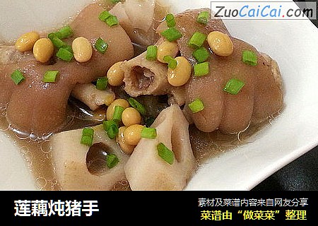 莲藕炖猪手