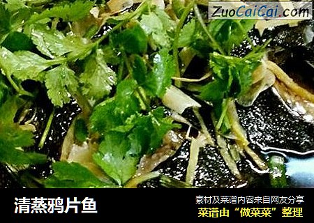 清蒸鸦片鱼