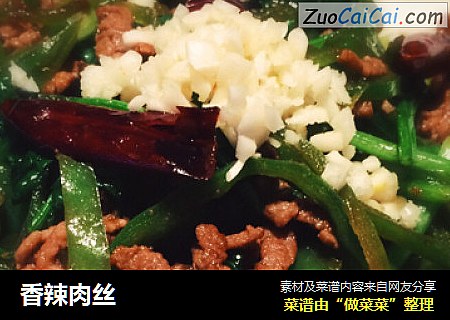 香辣肉丝