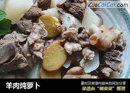 羊肉炖萝卜