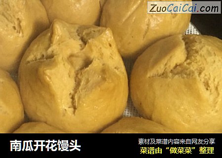 南瓜开花馒头
