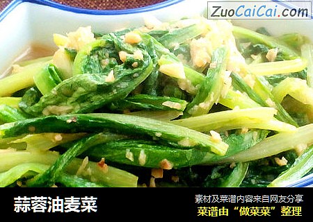 蒜蓉油麦菜