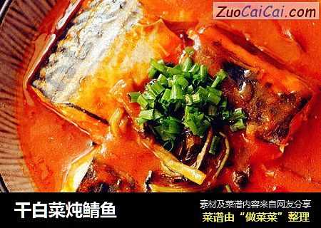 干白菜炖鲭鱼