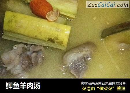 鲫鱼羊肉汤