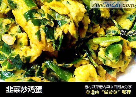 韭菜炒鸡蛋