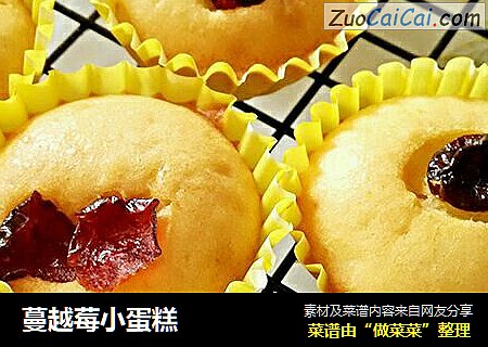 蔓越莓小蛋糕