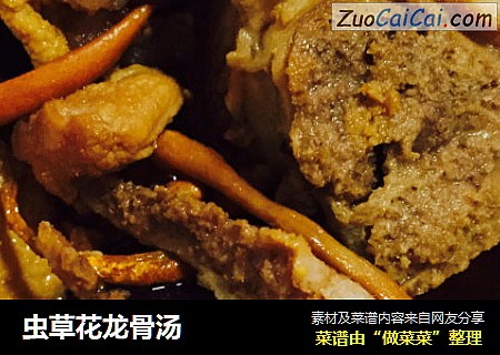 虫草花龙骨汤
