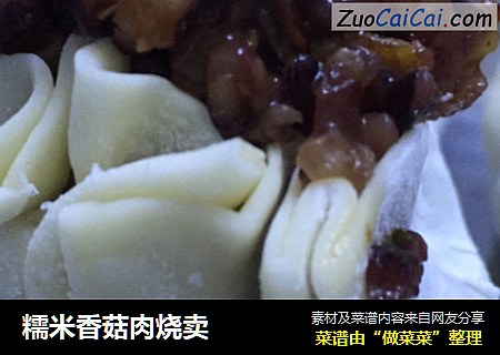 糯米香菇肉烧卖