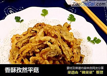 香酥孜然平菇