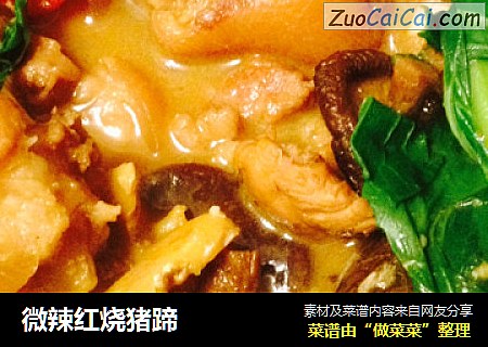 微辣红烧猪蹄