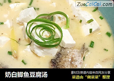 奶白鲫鱼豆腐汤