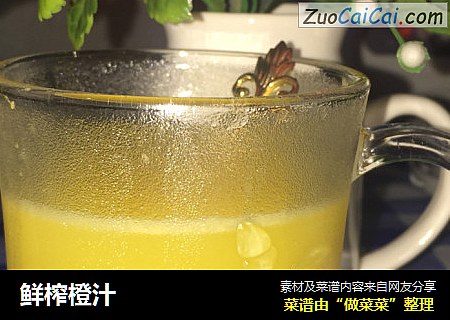 鲜榨橙汁