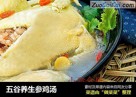 五谷养生参鸡汤