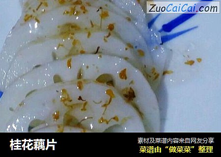 桂花藕片