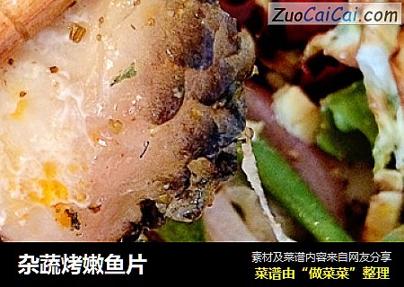 杂蔬烤嫩鱼片