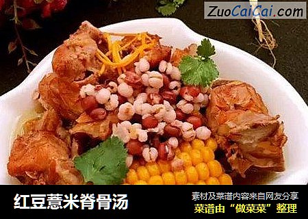 红豆薏米脊骨汤