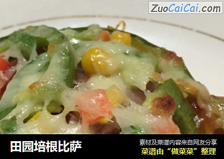 田园培根比萨