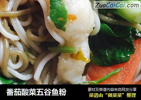番茄酸菜五谷鱼粉