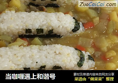 当咖喱遇上和谐号