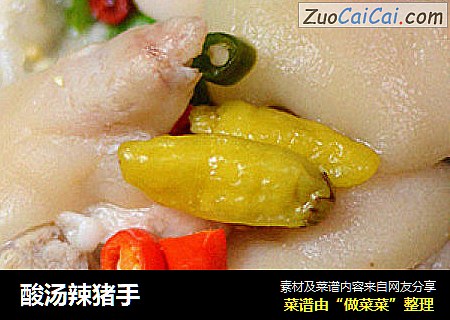 酸汤辣猪手