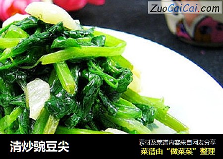 清炒豌豆尖