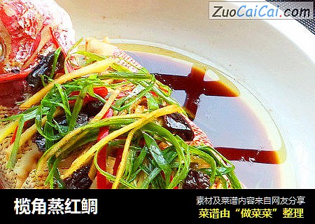 榄角蒸红鲷
