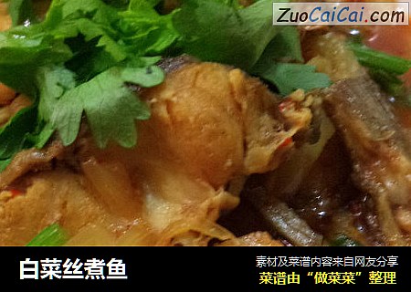白菜丝煮鱼