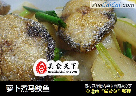 萝卜煮马鲛鱼
