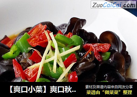 【爽口小菜】爽口秋木耳