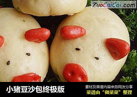 小猪豆沙包终极版