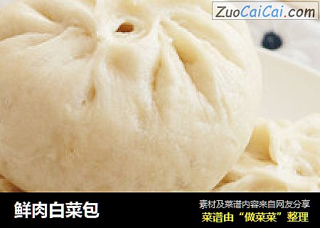 鲜肉白菜包