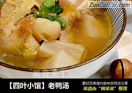 【四叶小馆】老鸭汤